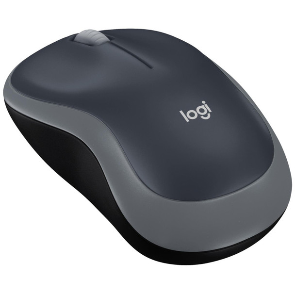 Logitech M185 Wireless Mouse Grey USB Receiver Open Box No Battery