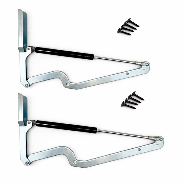Gas Strut Hinges With Screws Compatible For Keter Store It Out Pair