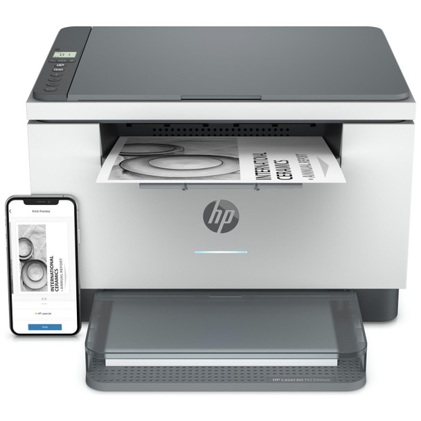 HP LaserJet MFP M234dw Wireless Mono Printer Scanner Copier 29ppm Duplex WiFi