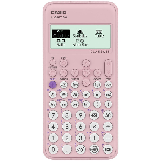 Casio FX-83GTCW Scientific Calculator HD Display 290 Functions Exams Approved