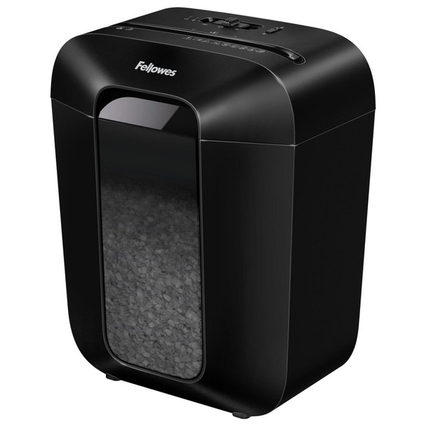 8 Sheet Mini Cut Paper Shredder DIN P-4 Fellowes LX41 17L Credit Card Open Box