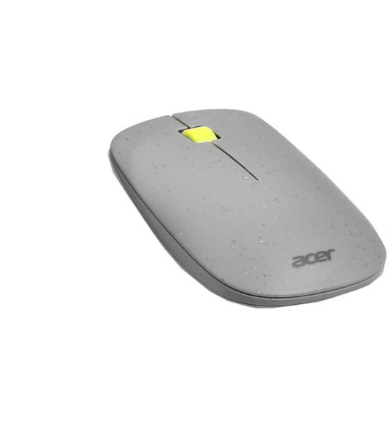 Acer Vero Wireless Mouse Grey USB Optical Eco Friendly 2.4GHz Compact Open Box