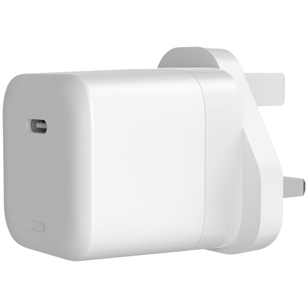 20W USB-C Fast Charger PD Power Adapter Plug iPhone 12 13 14 Android White