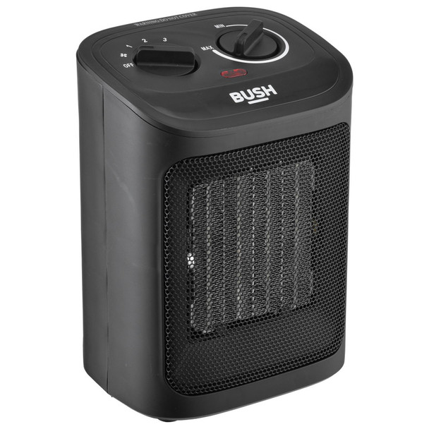 Bush 2kW Ceramic Fan Heater 2000W Thermostat Portable PTC-919K Open Box