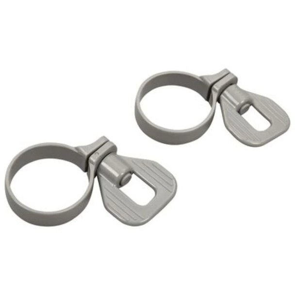 Pool Hose Clamps 32mm 2 Pack Bestway Filter Pump Plastic Replacement Clips