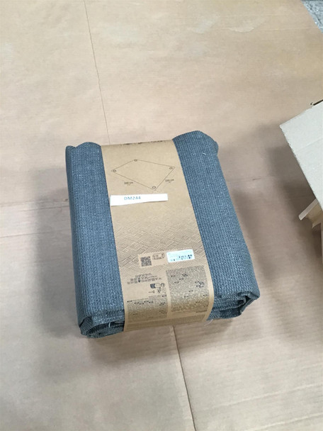 Camping Groundsheet 3m x 2.5m Breathable Tent Floor Mat Decathlon Grey Eyelets