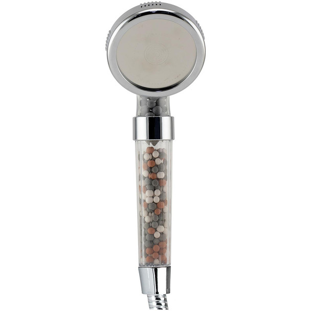 Shower Head High Pressure 3 Function Filtered Water Saving JML Pure Plus Chrome