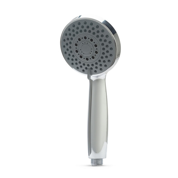 Shower Head 3 Function Chrome Universal Bathroom Habitat Easy Clean Limescale