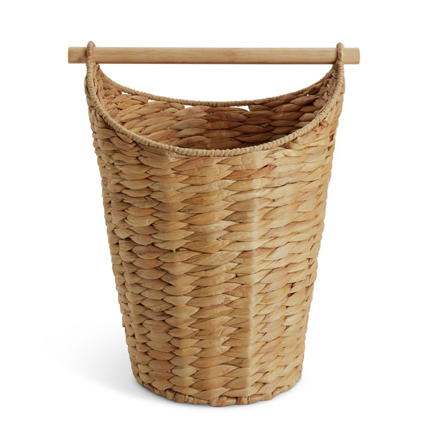 Toilet Roll Holder Storage Basket Bamboo Woven Natural Habitat 10 Rolls 40x30cm
