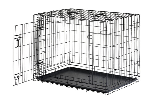 Double Door 36 Inch Pet Cage Large