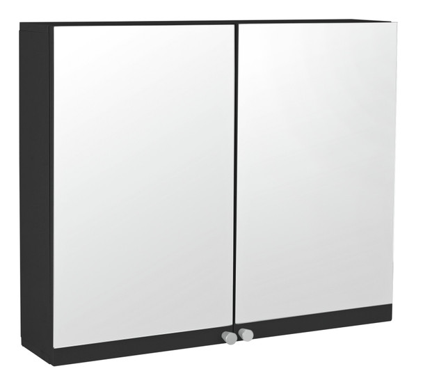 Argos Home Prime 2 Door Mirrored Cabinet