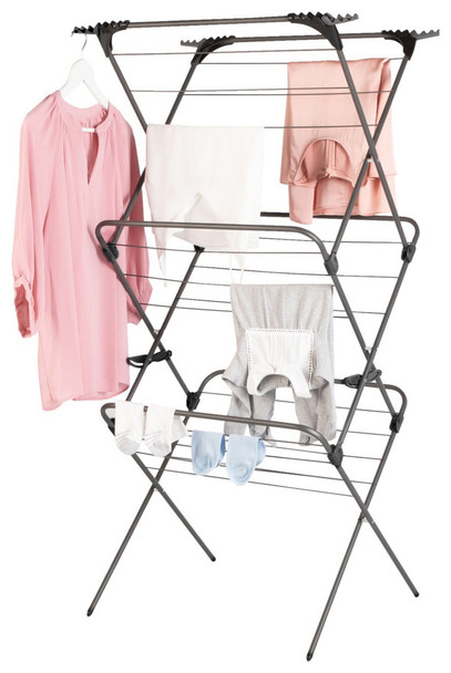 3 Tier Indoor Clothes Airer 21m Minky Sure Grip