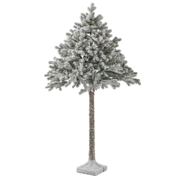 HABITAT 6FT SNOWY HALF DESIGN CHRISTMAS TREE