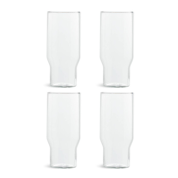 Hi Ball Glasses Set of 3 Clear Designed by Sebastian Conran 422ml. Catalogue 4-piece photo; actual stock listing supplies 3 pieces only.