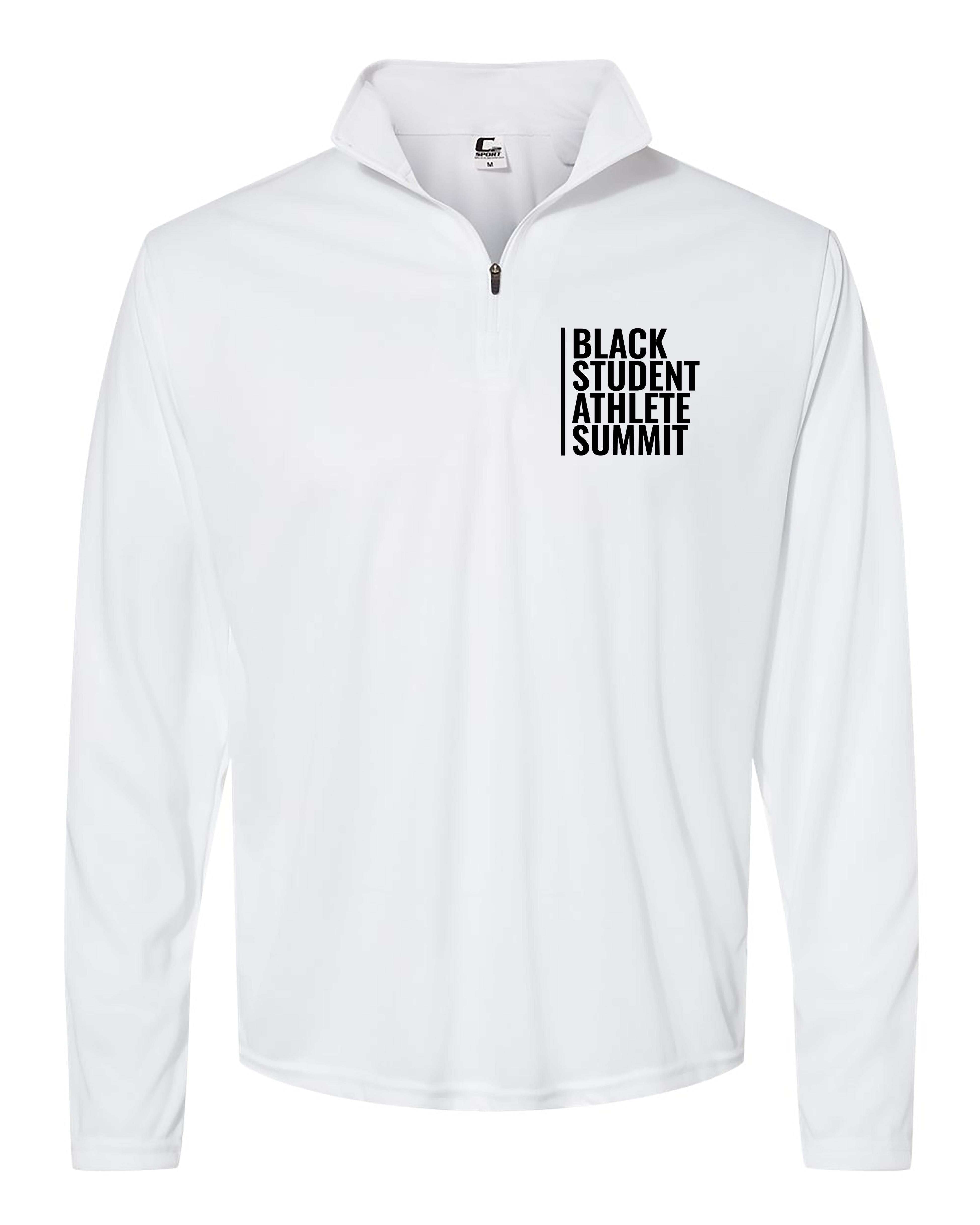 BSAS® WORD STACK B LOGO C2 SPORT QUARTER ZIP PULLOVER