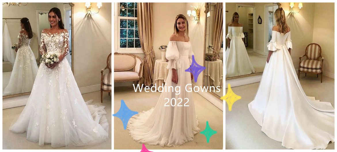 ​How to match colors of bridal dresses 