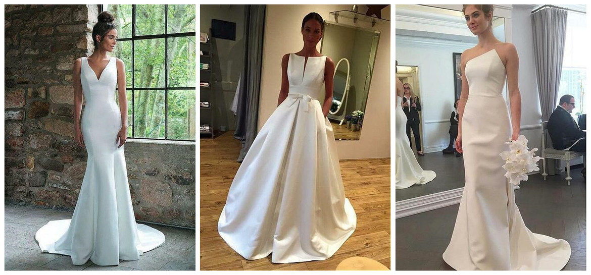 Is the wedding dress satin or yarn better?