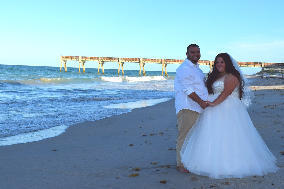 Florida elopement and a $185 dress that felt like a million bucks.