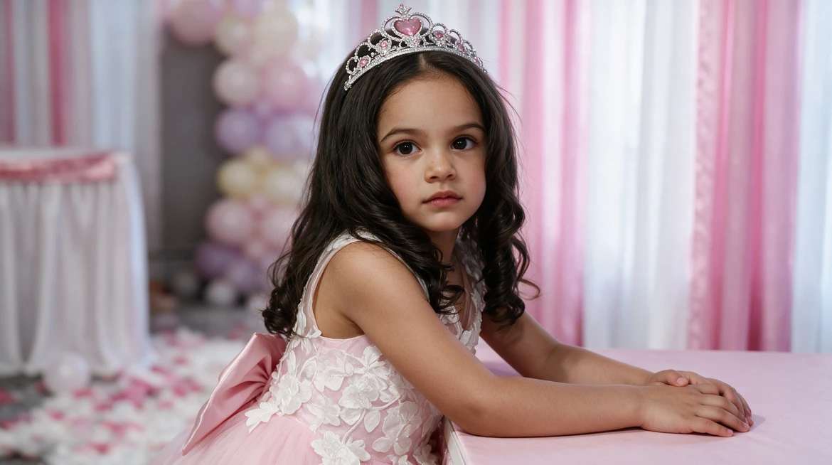 Why This Pink Flower Girl Dress Became Her Favorite