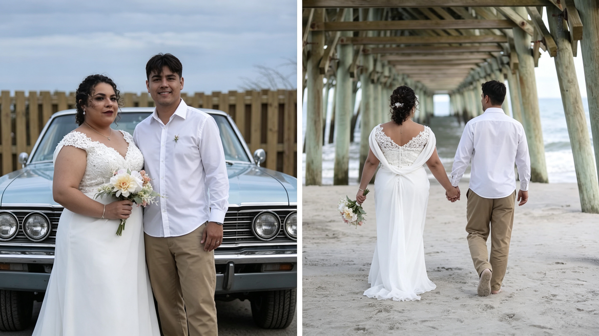 Beach Elopement Dress: Postpartum, Plus, Perfect