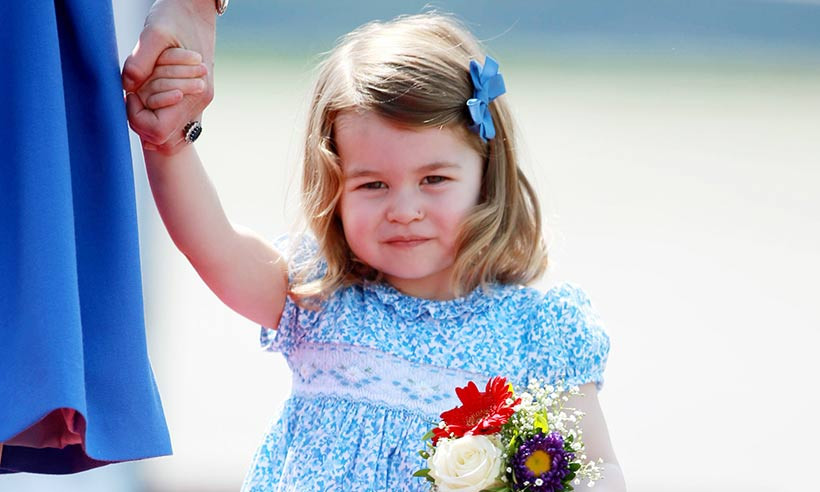 We think this will be Princess Charlotte's Christmas Day outfit