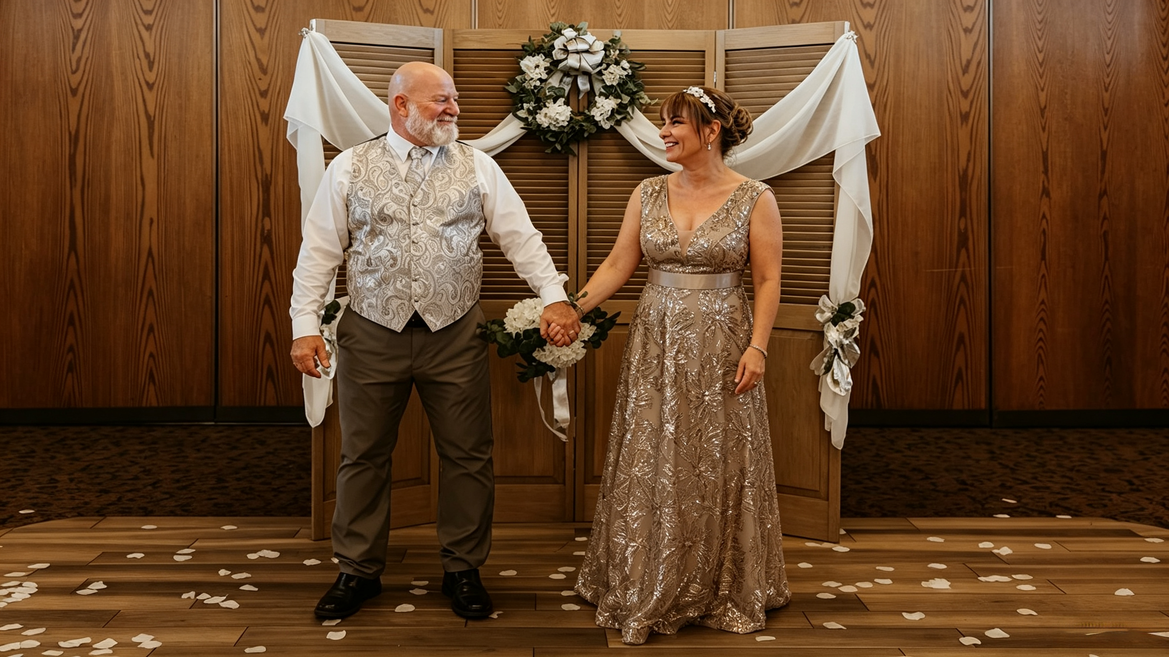My Magical 25 Year Vow Renewal & Sparkly Sequin Gown