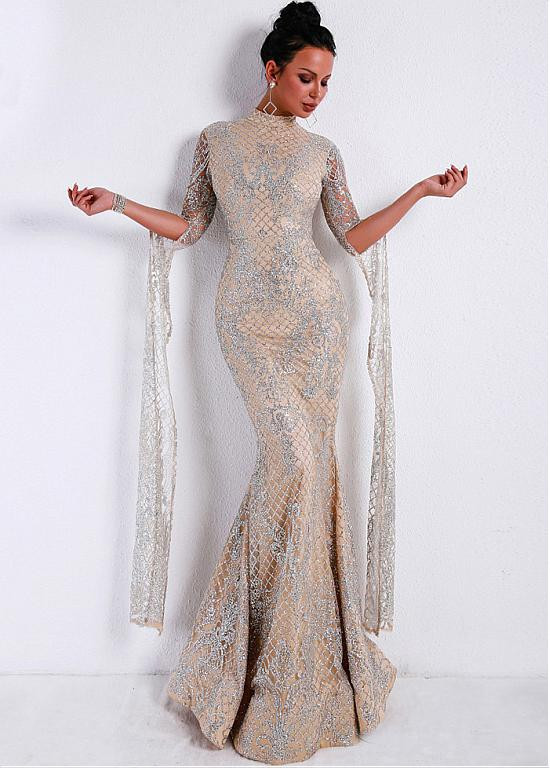 white christmas dresses Milly Dress Sparkling Champagne