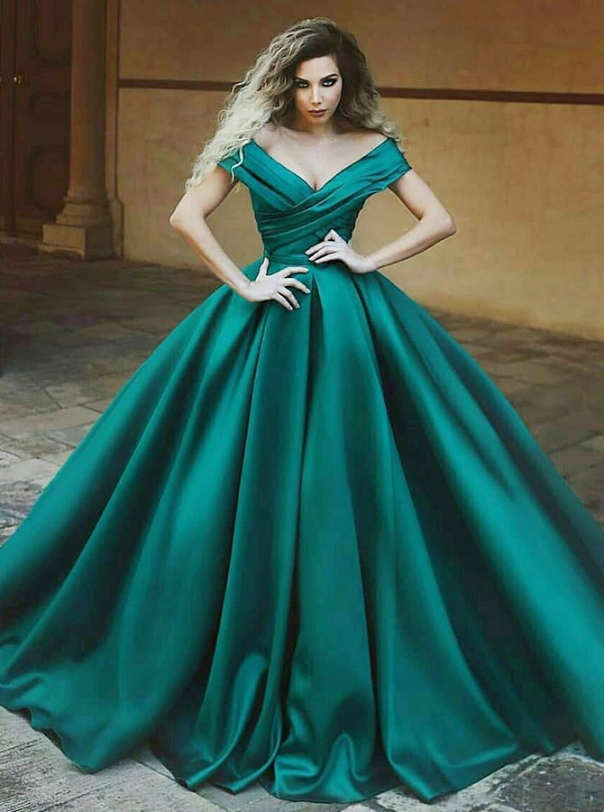 green emerald velvet dress Green Tulle Short Prom Dress, Green A-Line Party Dress with Bow US 14 / Custom Color