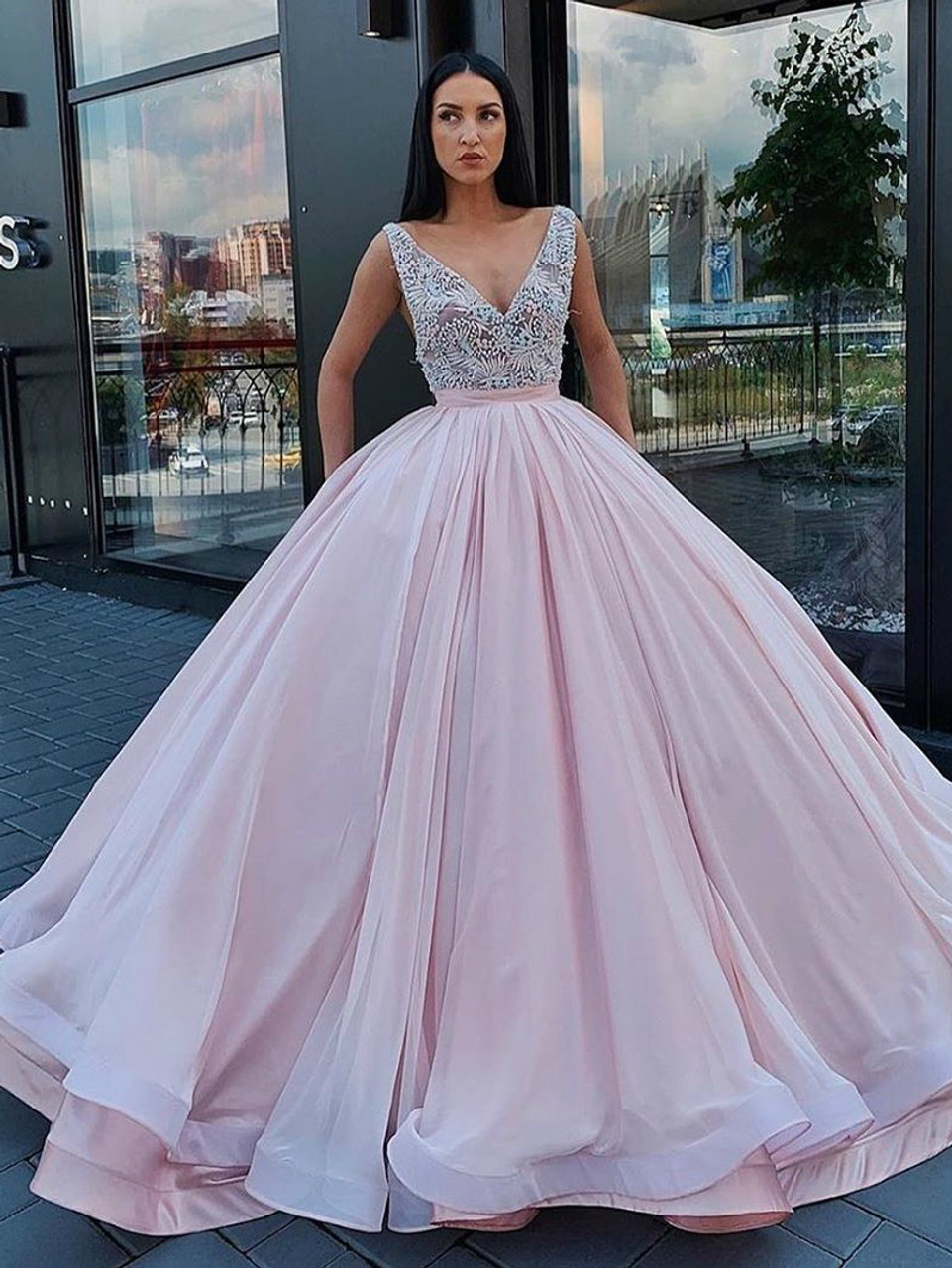 prom dresses 2020 pink