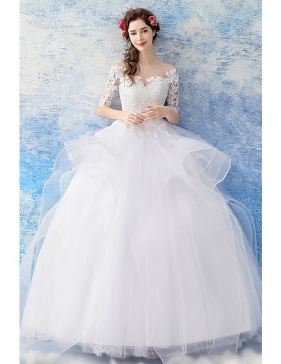 White princess gown clearance