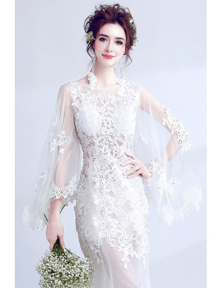 see through boho dress Lekwk Lace Dress for Women Elegant Long Sleeve Mock Neck Maxi Dress See Through Sheer Gothic Boho Dress Evening Party Cocktail Formal Wear, Women's,