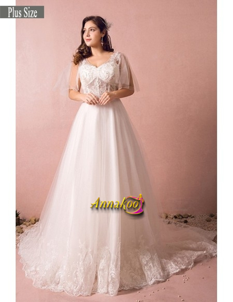 long flowy tulle dress