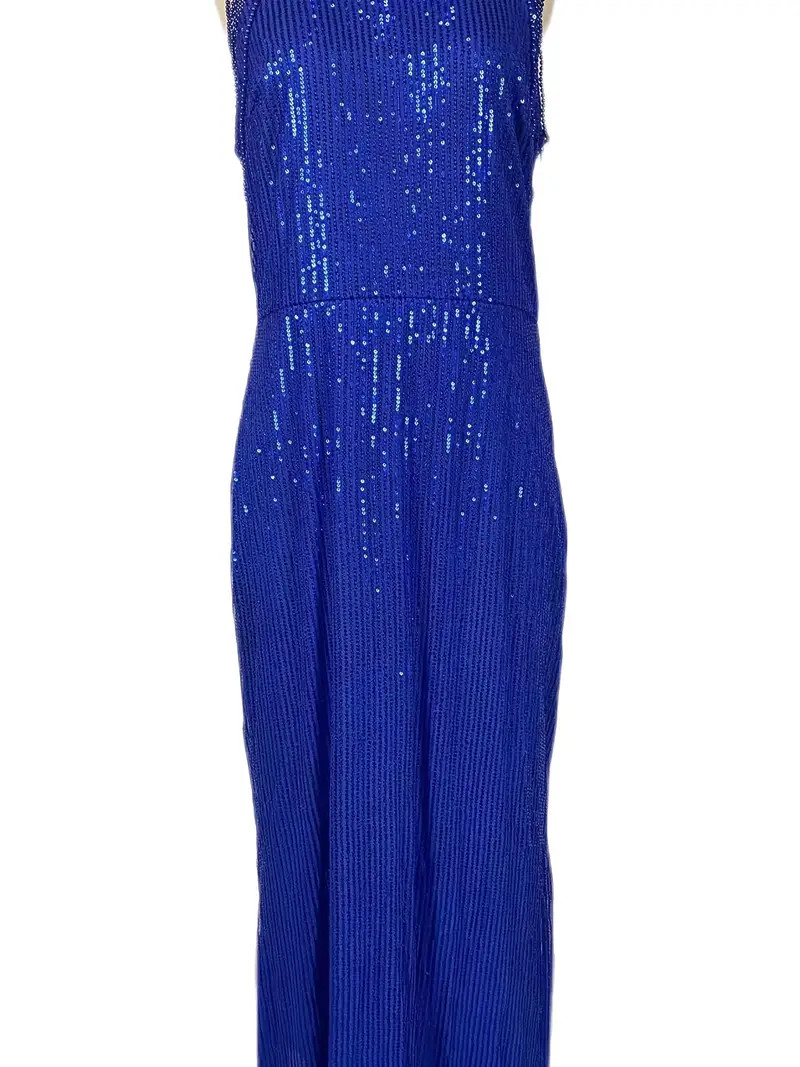 blue bodycon party dress Royal Blue Sequins Mini Bodycon Party Dress Cocktail Dresses – jkprom