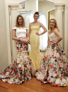 Long White Floral Mermaid Off-the-Shoulder Prom Dress