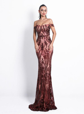 Shop Cheap Sexy Red Strapless Dress Backless Sequins Party Dress under 100