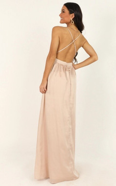 Shop 2020 Sequins V-neck Backless A-Line Pink Chiffon Prom Dress With Side Split Under 100