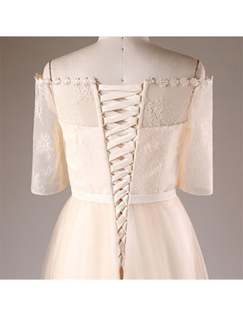 Plus Size Champagne Short Lace Mother Of The Brides Dress