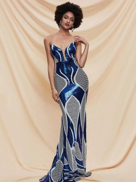 Shop 2021  Sexy Sheath Column Zip Back Sequin Tube Prom Dress Under 69