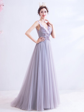 Shop 2021 Annakoo Spaghetti Straps Purple Ruffles Beading A Line Formal Prom Dress Under 128