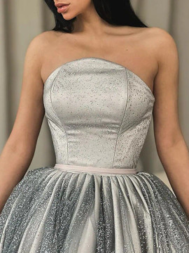Shop 2022 Ankle Length Off Shoulder Satin Homecoming Dress with Pleats Under 147