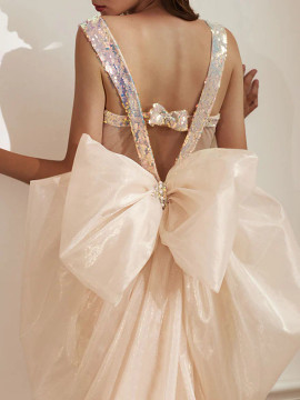 Shop 2022 ANNAKOO Trumpet Mermaid Colorful Sequin Prom Dress With Slit Under 246