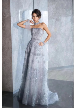 Shop 2025 ANNAKOO Sweetheart A Line Sparkle Beading Tulle Prom Dress Under 188