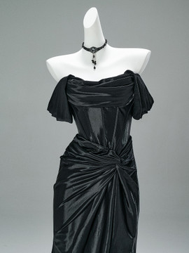 Shop 2025 ANNAKOO Off The Shoulder Ruched Burgundy Trumpet Mermaid Prom Dress Under 288