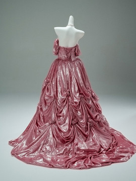 Shop 2025 ANNAKOO Pink A Line Flower Beading Halter Prom Dress Under 398