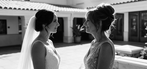 The Orchid Dress I Wore to My Daughter's July Fourth Wedding
