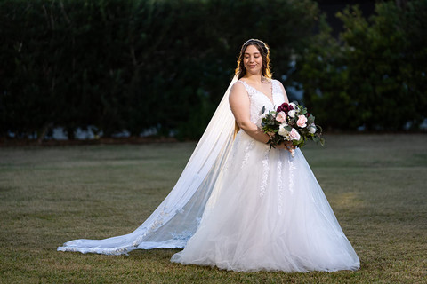 Outdoor Wedding Photography and the Dress is The One