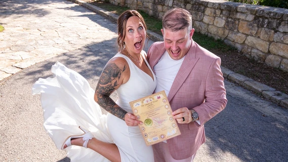 We Got Married at Chapel Dulcinea in August. It Was 98°. No Regrets.
