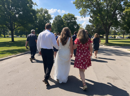 I Bought My Wedding Dress Online in a Size Up