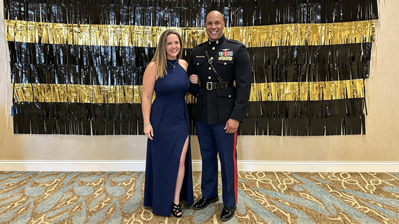 Best Formal Gown for Military Ball: Navy Halter Dress Sizing, Slit & Photos