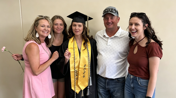 She Wanted Me to Shine: A Mother's Graduation Day in Pink